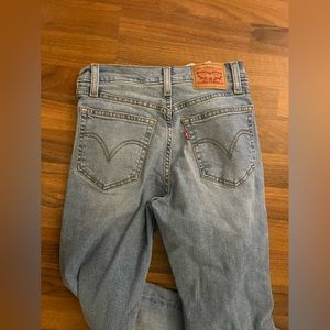 Levi skinny jeans full length